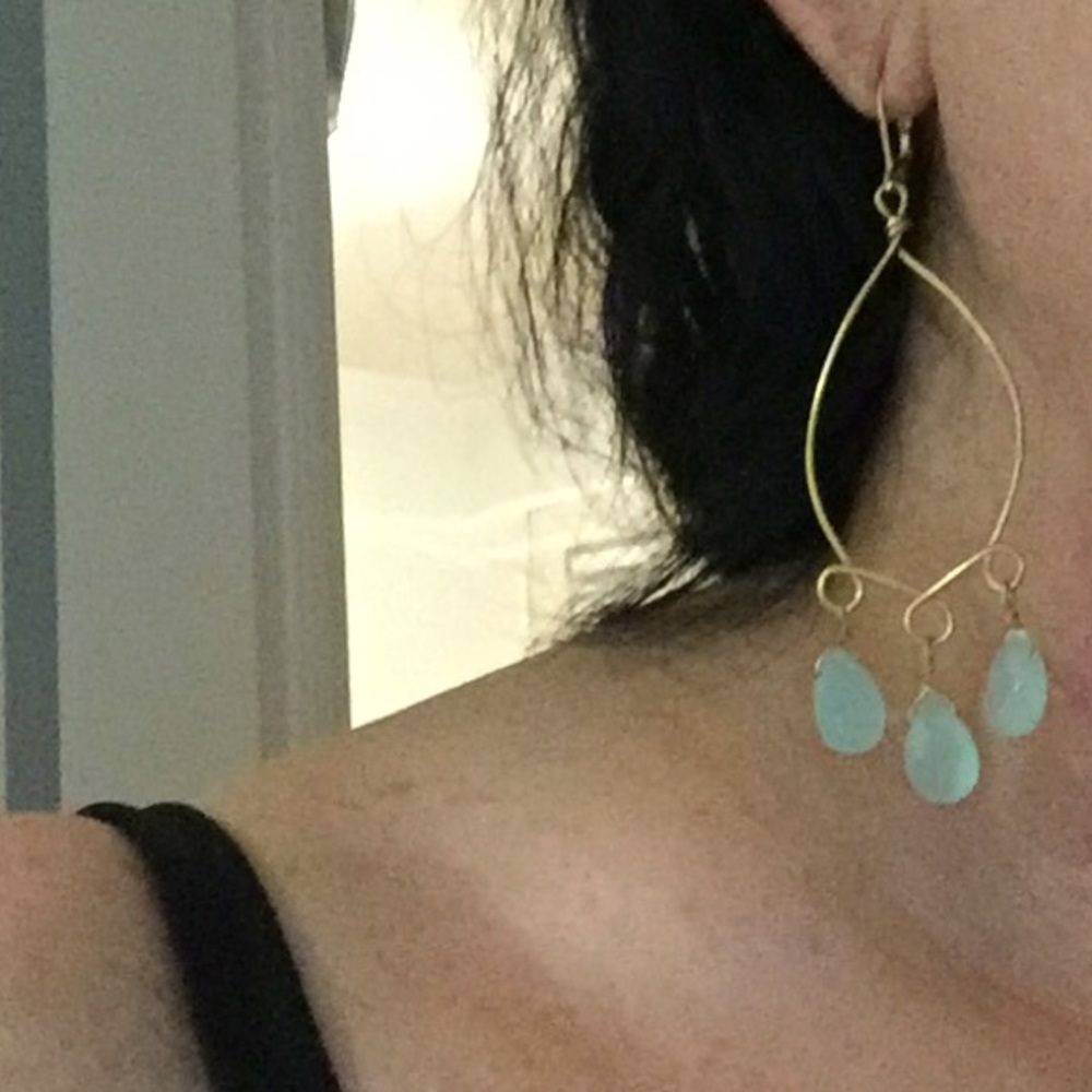 Long Hanging Earrings - Picture 6 of 7